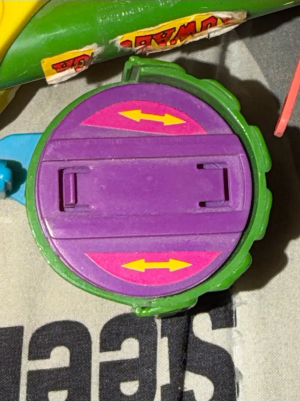 Teenage Mutant Ninja Turtles Toy Motorcycle Bike Vintage Classic Used Pre Owned.